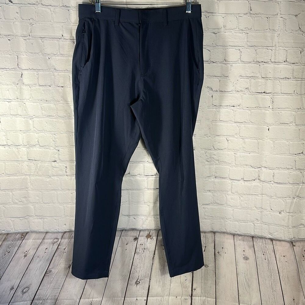 Fabletics The Only Classic Fit Performance Pants size W31 x L30 PT2253840 Navy